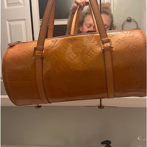 Louis Vuitton yellow monogram vernis in excellent used condition